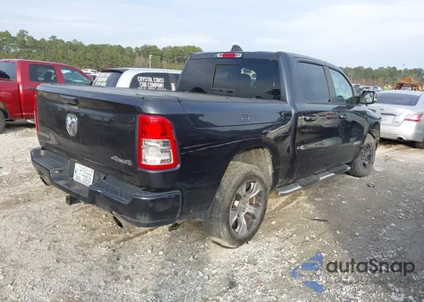 2019 Ram 1500 Big Horn/Lone Star 4X4 5'7 Box z USA, uszkodzony, nr VIN 1C6SRFFTXKN726495